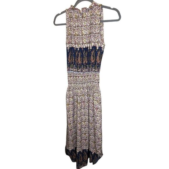 MISA New York Maddie Dress French Floral Midi Women's Size Extra Small - Picture 2 of 10